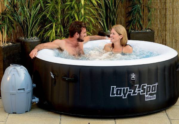 Bestway Inflatable Lay Z Spa • Grabone Nz 0418