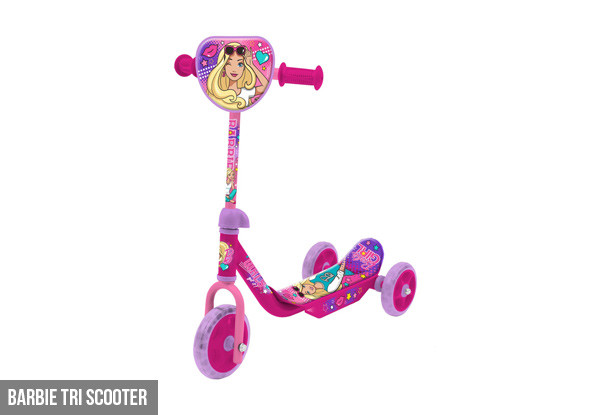 barbie tri scooter