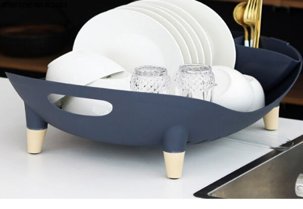 circle dish rack