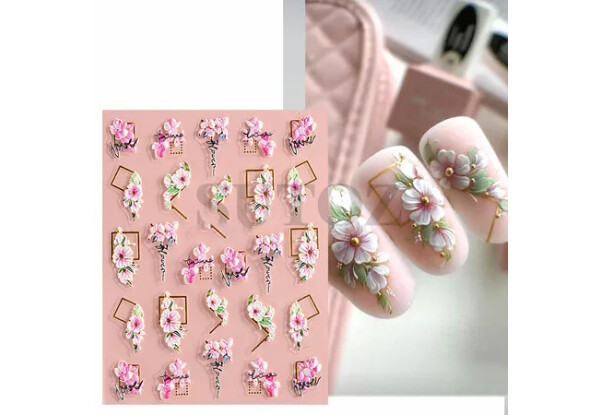Flower Nail Decals • GrabOne NZ