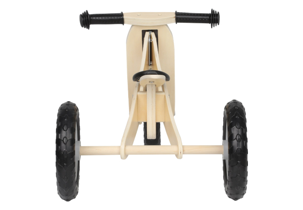 Two-in-One Wooden Balance Bike