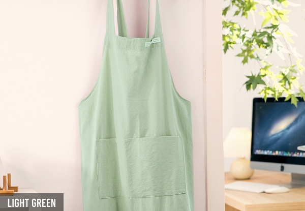 All-Purpose Cross Back Apron - Six Colours Available