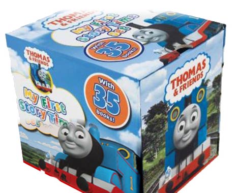 $49.99 for a 35-Book Thomas the Tank Engine Box Set or $69.99 to incl. a 10-DVD Set