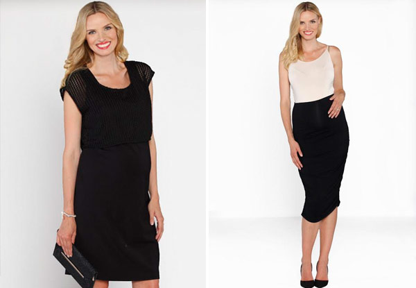 $25 for a $50 Online Maternity Wear Voucher, or $50 for a $100 Voucher