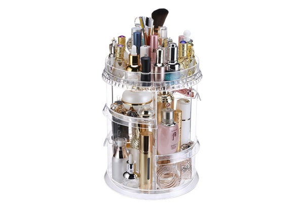 Soga 360 Degree Rotating Makeup Organiser Display Stand