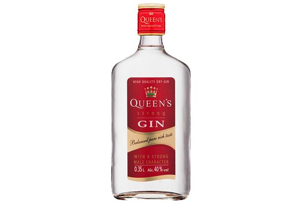 12-Pack of Queen's Gin 350ml