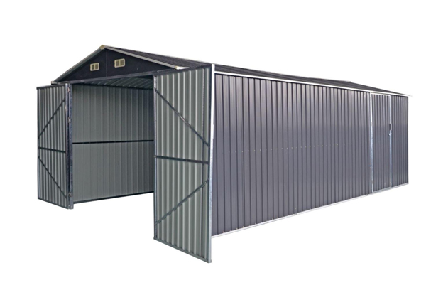 Huge Double Door Zinc & Steel Garage