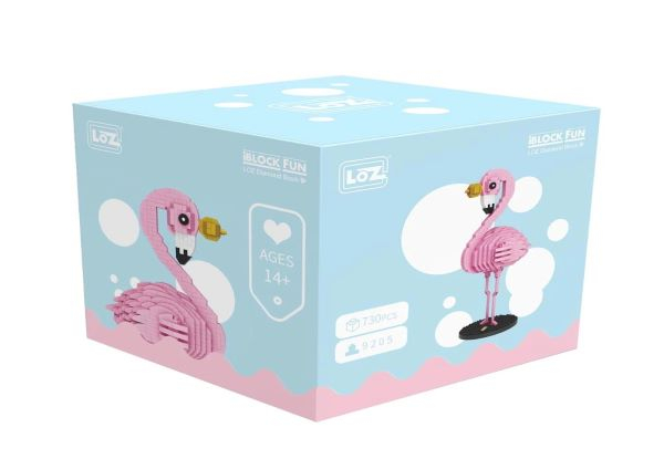 Diamond Blocks Flamingo DIY Kids Gift