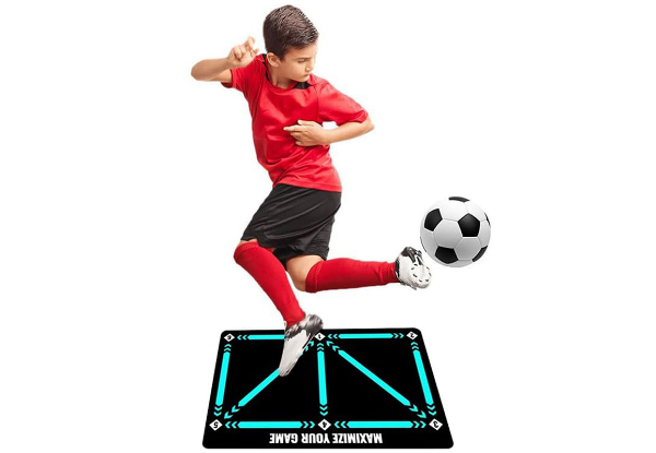 Football Footstep Dribble Training Mat - Option for Two