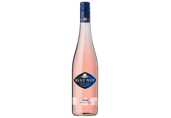 12 Bottles of Blue Nun Pink Wine
