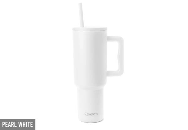 Qwench 1.1L Insulated Tumbler with Straw - Six Colours Available