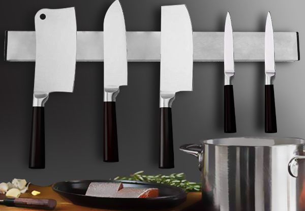 Toque Magnetic Wall Mounted Knife Holder - Two Sizes Available