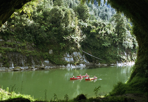 Three-Day Canoe Safari Down The Whanganui River for One Adult incl. Experienced Guide, Overnight Camping, Bridge to Nowhere Walk & All Meals - Option for Child - Ten Dates Available