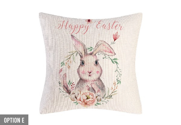 Linen Easter Pillow Cover - Eight Options Available