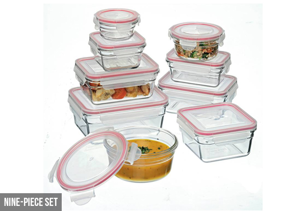 Glasslock Container Set - Five Options Available