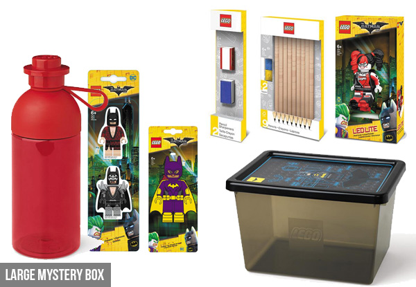 LEGO Batman Movie Back to School Mystery Box - Two Sizes Available