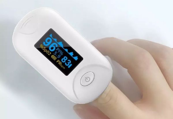 Finger Tip Blood Oxygen Monitor - Option for Two-Pack