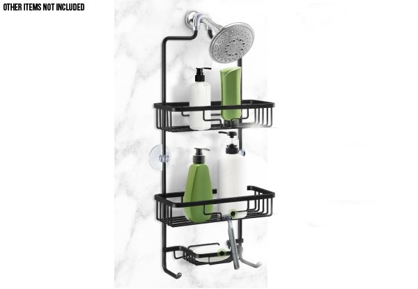 Three-Shelf Aluminium Hanging Shower Caddy