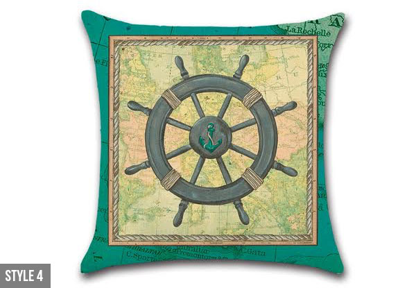 Marine Style Cushion Covers - Six Styles Available