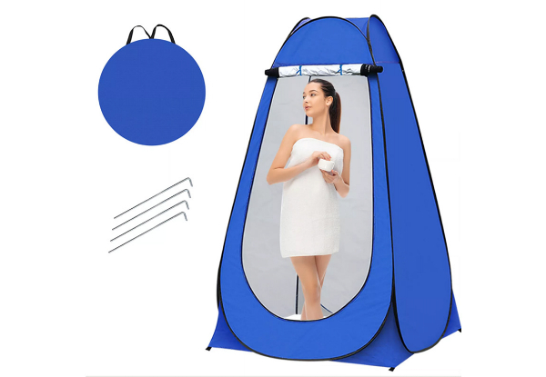 Portable Outdoor Camping Shower Pop-Up Privacy Tent - Two Colours Available