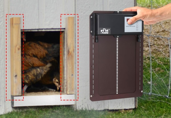 Petscene Automatic Chicken Coop Door