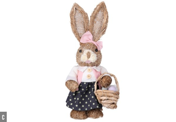 Easter Rabbit Ornament - Five Styles Available