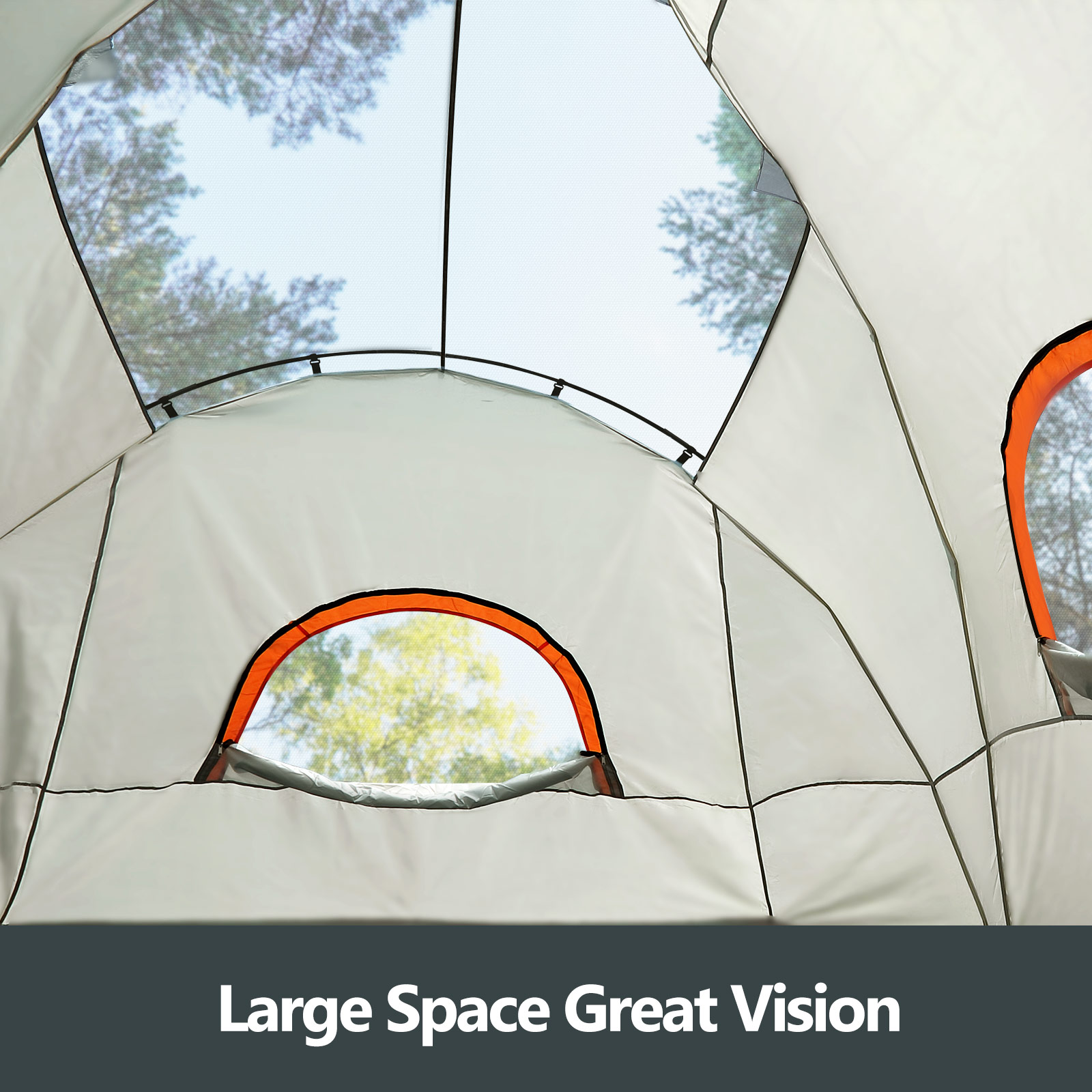 10-Person Family Camping Tent