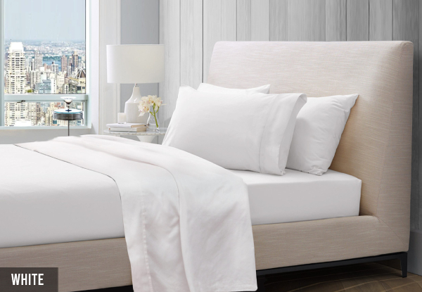 1200TC Pure Egyptian Cotton Rich Sheet Set - Available in Six Colours & Two Sizes