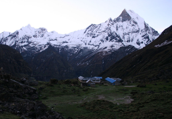 Per-Person Twin-Share 14-Day Annapurna Base Camp Trek incl. Accommodation, Airport Transfer, Guide, Porter, Breakfast & More