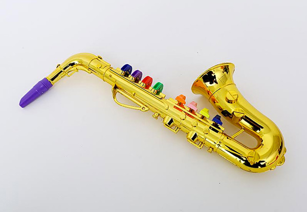 $13 for a Toy Saxophone – Two Colours Available