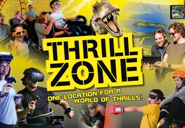 $20 Voucher for One Person towards an Activity at ThrillZone - Options for up to Eight People