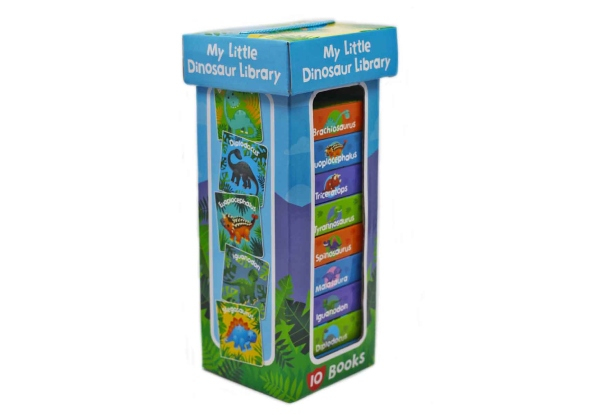 Book Tower Dinosaur Library Ten-Book Set