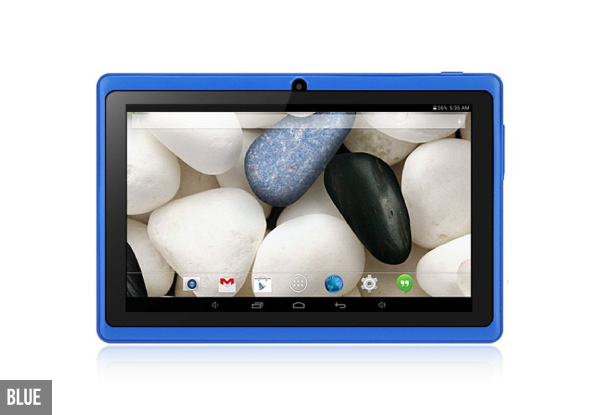 Seven-Inch Kids Tablet  - Five Colours Available with Free Delivery