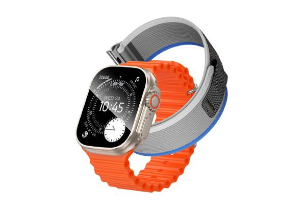 Nexus Ultra IP67 Water-Resistant Sports Smartwatch - Titanium Gold