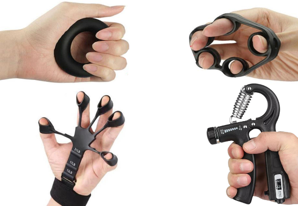 Six-Piece Hand Grip Strengthener Set