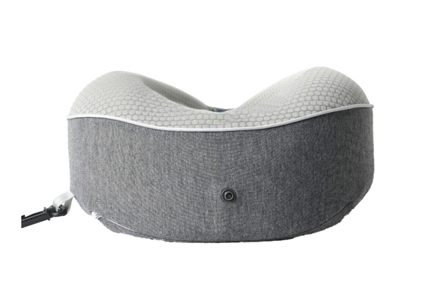 Travel Memory Foam Neck Pillow with Sleeping Mask & Earplugs - Available in Four Colours & Option for Two