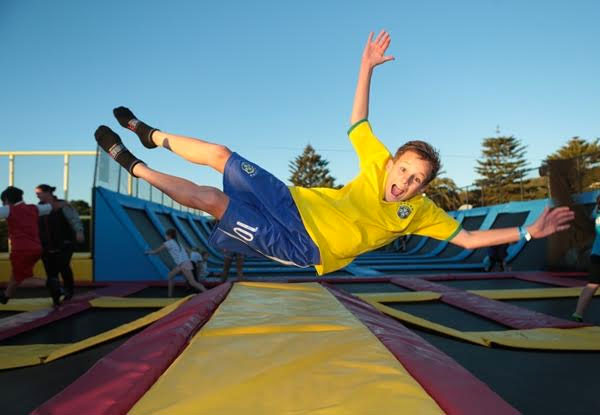 Two-Hour Trampoline Pass - Options for up to Six People