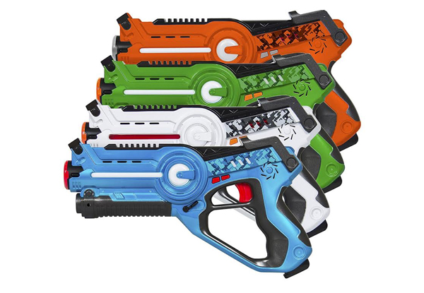 Stealth Attack Laser Tag Blaster Gun Four-Pack