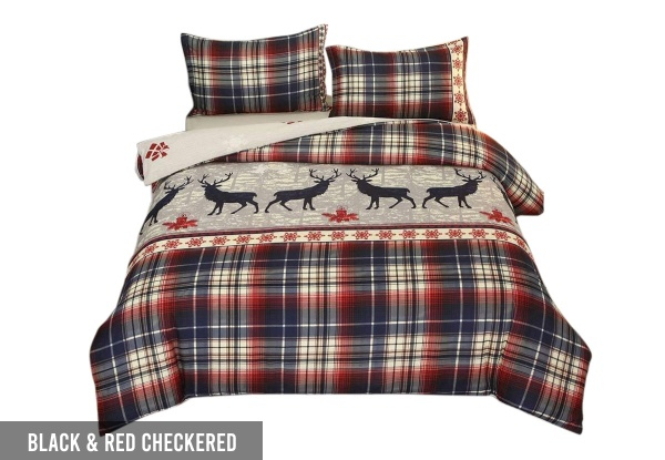 Christmas Duvet Cover Set - Available in Thee Styles & Four Sizes