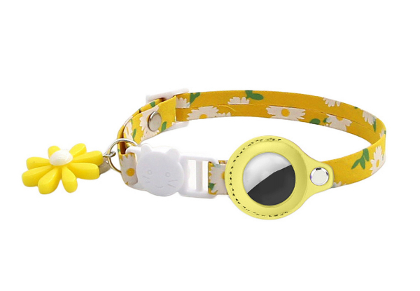 Cat Collar Compatible with AirTag - Available in Four Colours & Option for Two-Pack