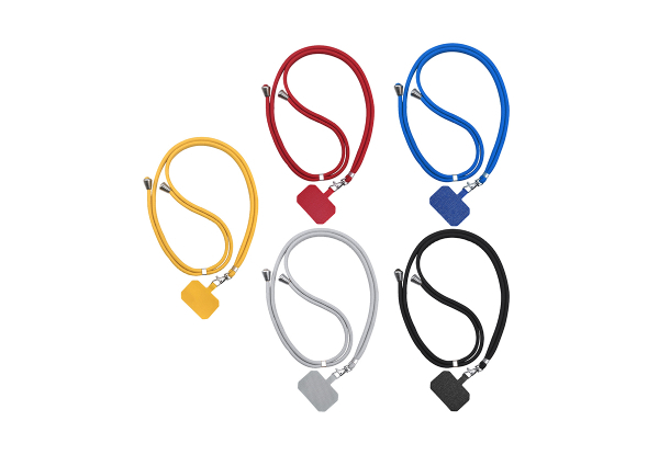 Two-Pack Crossbody Phone Lanyard - Five Colours Available & Option for Four-Pack