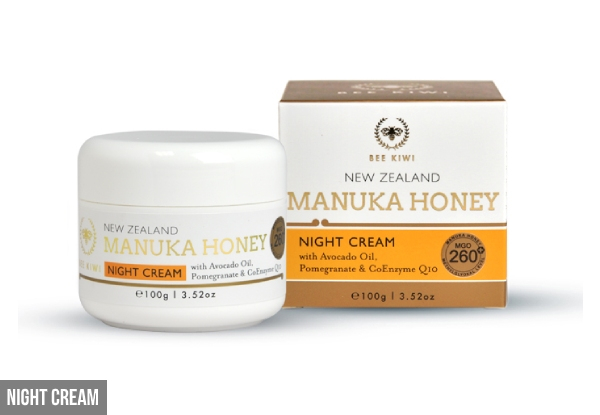 Bee Kiwi Manuka Honey Skincare Range - Three Options Available