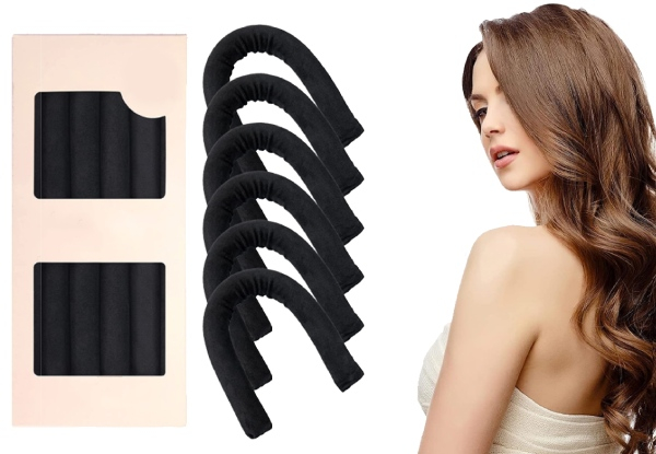 Heatless Hair Curler Kit - Available in Three Colours & Option for Two-Pack