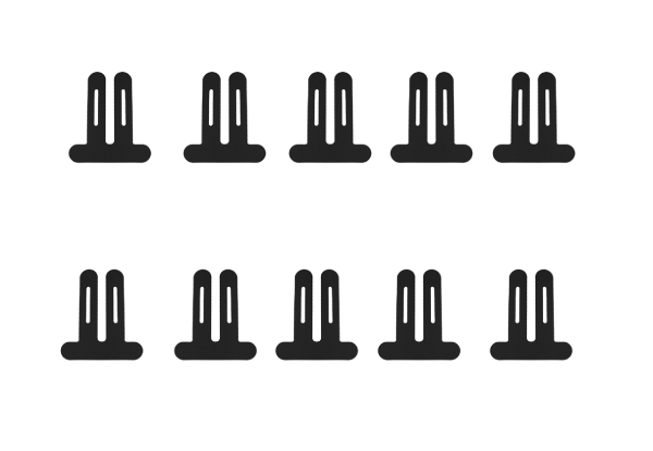 10-Piece Precut Athletic Tape - Available in Three Colours
