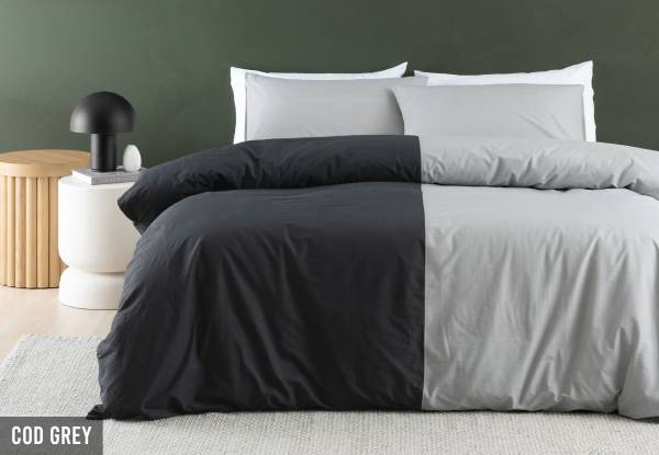 Rocco Duvet Cover Set - Available in Two Sizes & Two Colours
