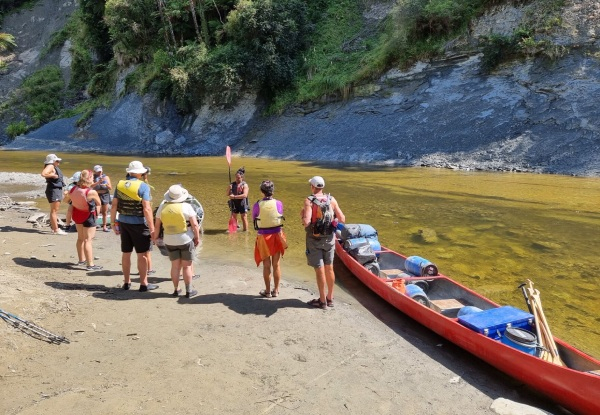 One-Day Self-Guided Whanganui River Journey for Two People incl. Canoe, Gear & Shuttle Services - Option for up to Five-Day Self-Guided River Journey with One-Night Accommodation - Options for Groups