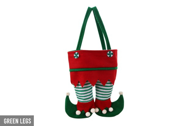 Christmas Elf Candy Bag - Two Colours Available