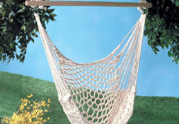 Netted Swing Hammock Chair - Option for Two