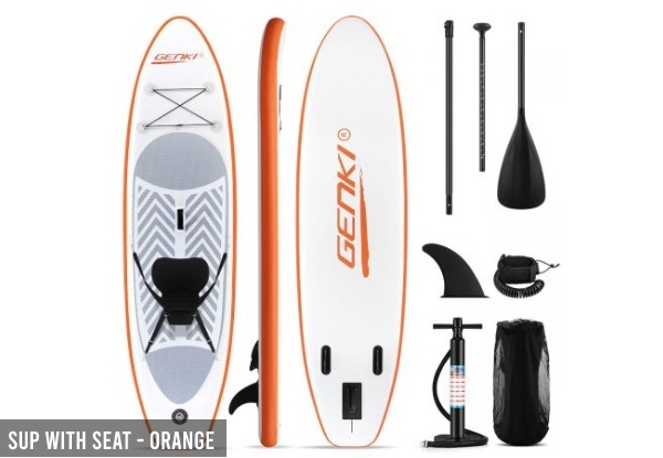 SUP Paddle Board Range - Two Styles & Two Colours Available