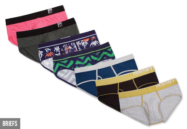 Seven-Pack of Mosmann Boxers or Briefs Lucky Dip